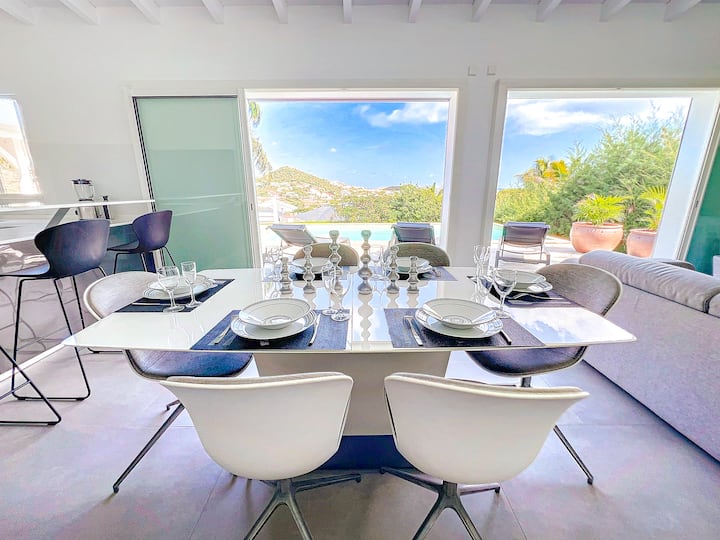 Villa avec piscine et vue mer — vue 4