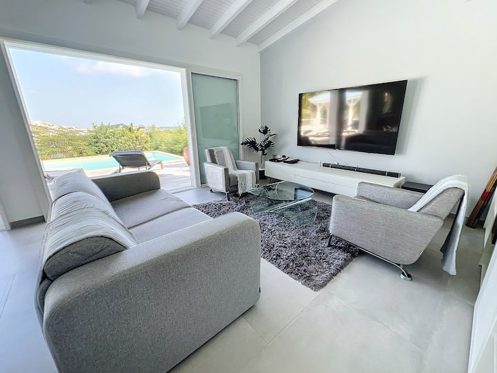 Villa avec piscine et vue mer — vue 10